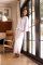 The Cat's Pajamas Women's Mariposa Organic Pima Cotton Wide Leg Pajama Set in Lilac