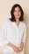 The Cat's Pajamas Women's Mariposa Organic Cotton Long Sleeve Short Set in Cloud
