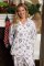 The Cat's Pajamas Women's Merry Medley Flannel Classic Pajama Set