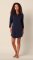 The Cat's Pajamas Women's Midnight Moment Pima Knit Cotton Classic Nightshirt