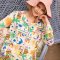 The Cat's Pajamas Women's Moroccan Magic Pima Knit Cotton Classic Pajama Set