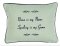 "Nana is my Name Spoiling is my Game" Sage Green Embroidered Gift Pillow