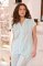 The Cat's Pajamas Women's Nantucket Voile Cotton Capri Pajama Set