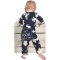 Lazy One Kids Unisex Classic Moose FlapJack in Navy