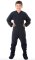 Big Feet Pajamas Kids Navy Fleece One Piece Footy
