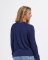 Boxercraft Women's Cuddle V-Neck Lounge Top in Navy Heather