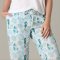 Mahogany Women's Ocean Cotton Pajama Pant in a Bag