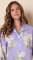 The Cat's Pajamas Women's Orla Luxe Pima Cotton Classic Pajama Set in Lavender