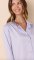 The Cat's Pajamas Women's Periwinkle Classic Luxe Pima Pajama Set