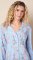 The Cat's Pajamas Women's Petals Over Paris Pima Knit Cotton Classic Pajama Set
