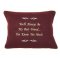 "You'll Always Be My Best Friend..." Embroidered Gift Pillow