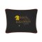 "Happy Halloween" Black Embroidered Gift Pillow