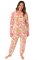 Big Feet Pajamas Adult Pink Camouflage Fleece One Piece Onesie