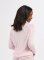 Boxercraft Women's Boxercraft Cuddle V-Neck Lounge Top in Pink Serenity
