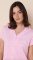 The Cat's Pajamas Women's Pink Moment Pima Knit Short Sleeve Cotton Short Set