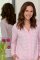 The Cat's Pajamas Women's Essential Stripe Pima Knit Cotton Classic Pajama Set in Pink Moment