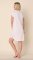 The Cat's Pajamas Women's Pink Moment Pima Knit Cotton Short Sleeve Sleepshirt