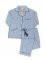 PJ Confidential Women's Amelia Cotton Classic Pajama Set in Blue Stripe