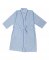 PJ Confidential Women's Zoe Cotton Robe in Blue Stripe