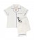 PJ Confidential Women's Camilla Cotton Short Sleeve Classic Pajama Set in Ivory
