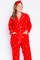 PJ Salvage "Wish Upon A Star" Classic Flannel Pajama Set in Red