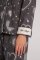PJ Salvage "Star Gazer" Classic Flannel Pajama Set in Pewter