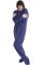 Big Feet Pajamas Adult Purple Fleece One Piece Footy