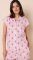 The Cat's Pajamas Women's Queen Bee Luxe Pima Cotton Capri Pajama Set in Pink