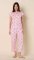 The Cat's Pajamas Women's Queen Bee Luxe Pima Cotton Capri Pajama Set in Pink