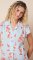 The Cat's Pajamas Women's Rosalie Luxe Pima Cotton Capri Pajama Set