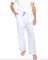 Sant + Abel Men's Blue Palm Tree Cotton Pajama Pants