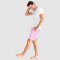 Sant + Abel Men's Hepburn Gingham Pink Cotton Sleep Shorts