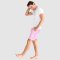 Sant + Abel Men's Hepburn Gingham Pink Cotton Sleep Shorts