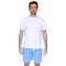 Sant + Abel Men's Hepburn Gingham Light Blue Cotton Sleep Shorts