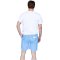 Sant + Abel Men's Hepburn Gingham Light Blue Cotton Sleep Shorts