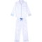 Sant + Abel Women's Blue Palm Tree Classic Cotton Pajama Set