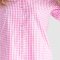 Sant + Abel Women's Hepburn Gingham Pink Cotton Classic Pajama Set