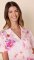 The Cat's Pajamas Morning in Savannah Short Sleeve Silk Pajama Set