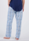 Boxercraft Women's Haley Carnegie Sky Plaid Flannel Pajama Pant