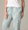 Mahogany Women's Soleil Blue Cotton Pajama Pant in a Bag