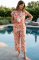 The Cat's Pajamas Women's Strawberry Fields Voile Cotton Capri Pajama Set