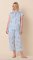 The Cat's Pajamas Women's Summer Sailaway Luxe Pima Cotton Capri Pajama Set