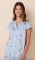 The Cat's Pajamas Women's Summer Sailaway Luxe Pima Cotton Short Sleeve Short Set