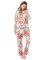 The Cat's Pajamas Women's Ivy Pima Knit Classic Pajama Set