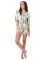 The Cat's Pajamas Women's Woodside Pima Knit Long Sleeve Short Set