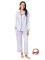 The Cat's Pajamas Women's Classic Lavender Luxe Pima Pajama Set