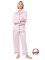 The Cat's Pajamas Women's Classic Pink Luxe Pima Pajama Set