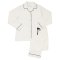 The Cat's Pajamas Women's Classic White Luxe Pima Pajama Set