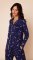 The Cat's Pajamas Women's Étoile Dot Pima Knit Classic Pajama Set