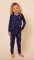 The Cat's Pajamas Kids Étoile Pima Knit Pajama Set